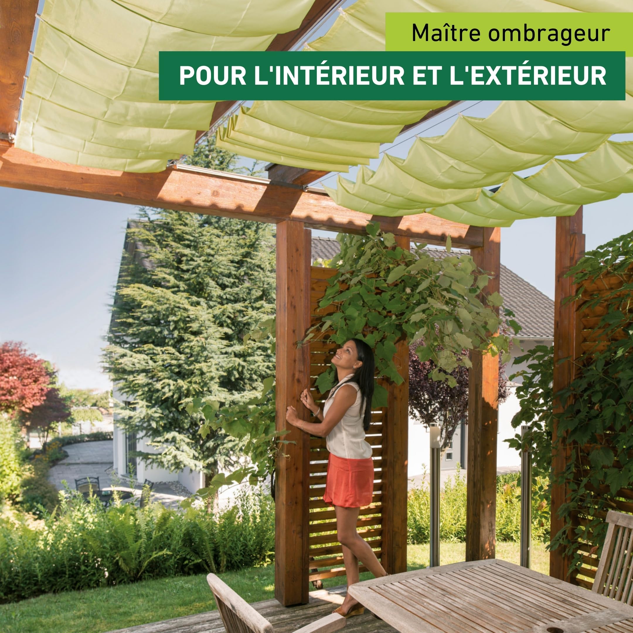 Windhager Filet De Sécurité Universel Vert 2,5 X 4 M – Flexible, Indéchirable Et Ultra-Résistant Pour Remorque Et Chargement