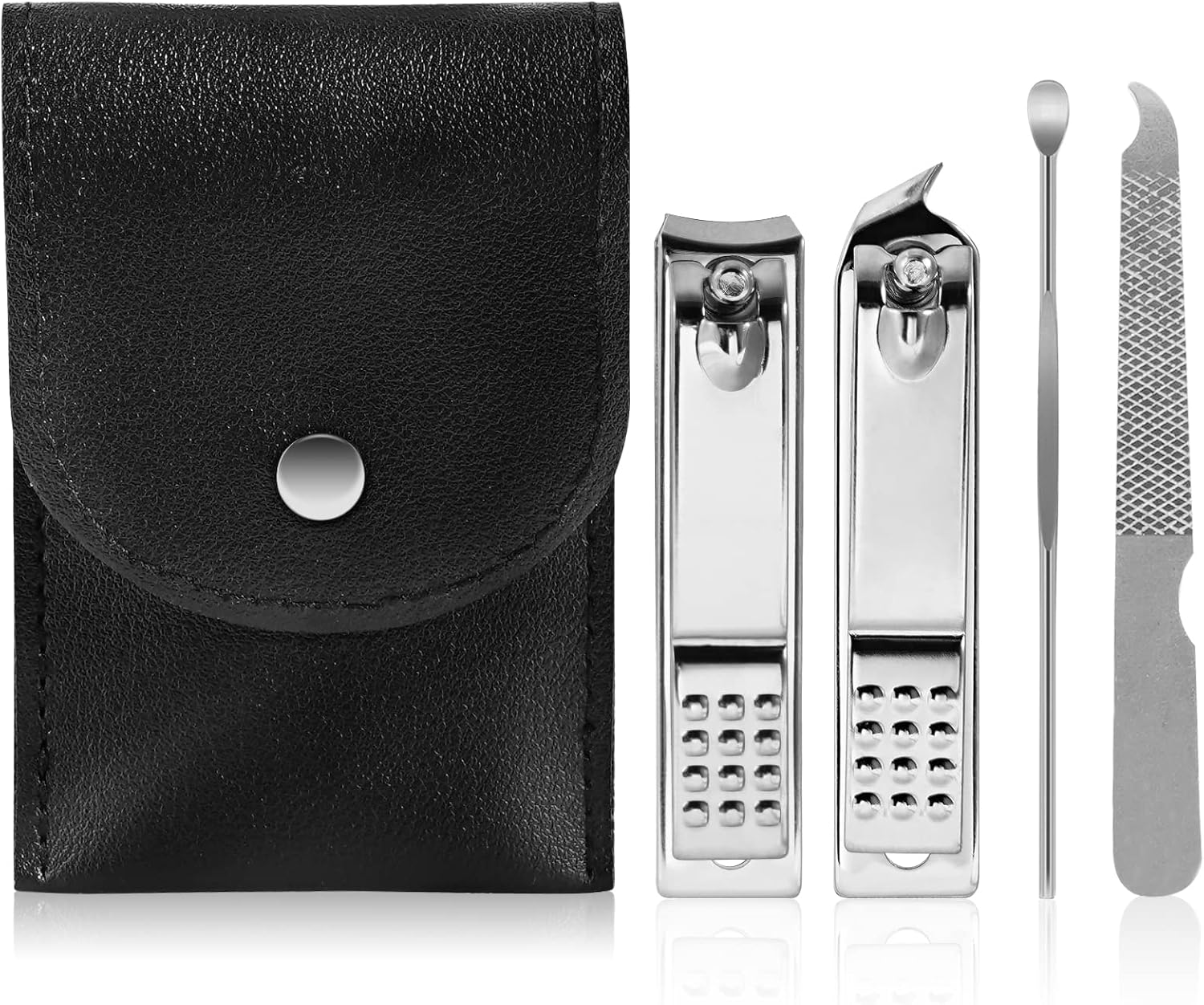 Nail Clippers Set, Stainless Steel Fingernail Clippers
