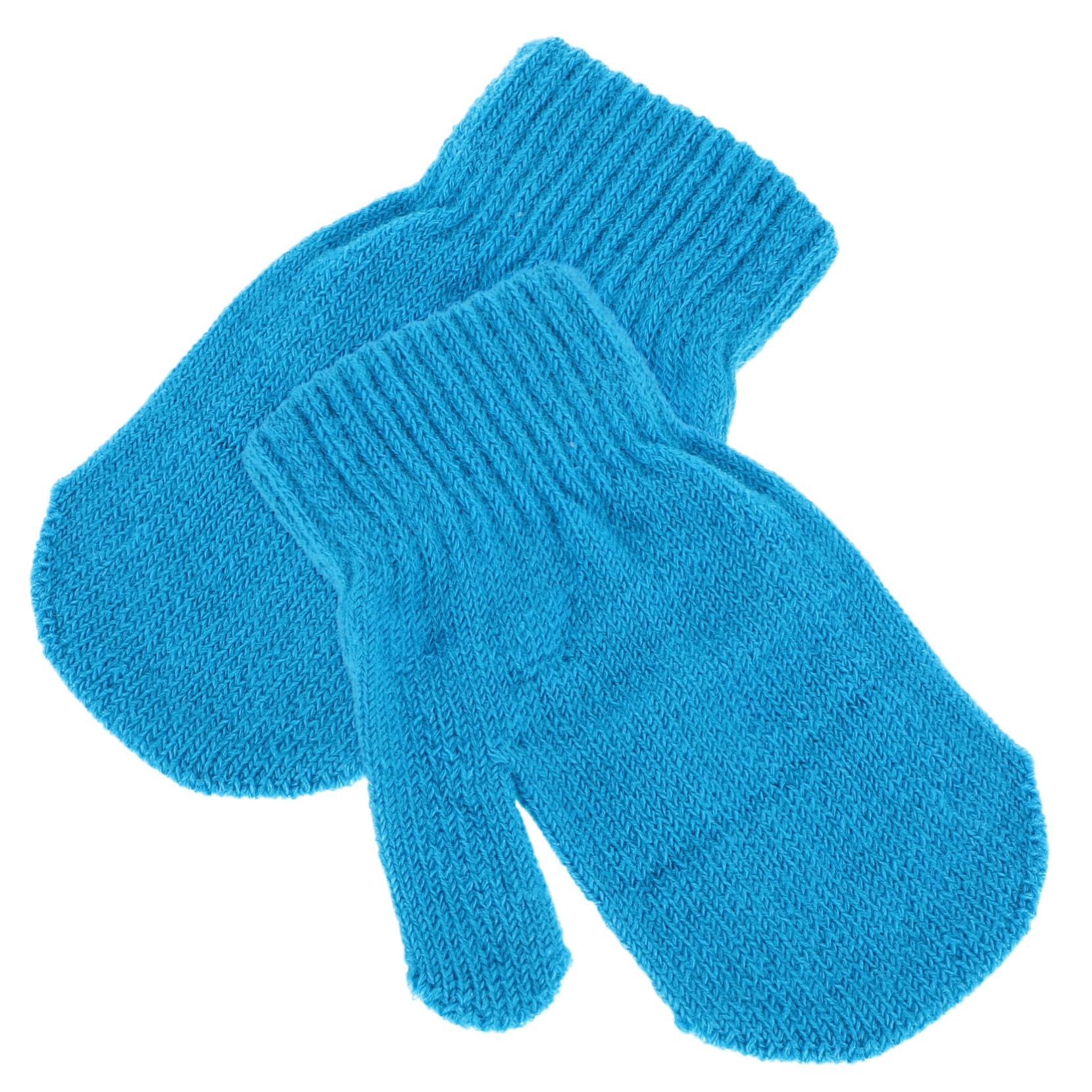 RORPOIR Plush Knitted 'ski Gloves Boys and Girls' Toddler Girl Gloves Baby Winter Mittens Set Multi- Options