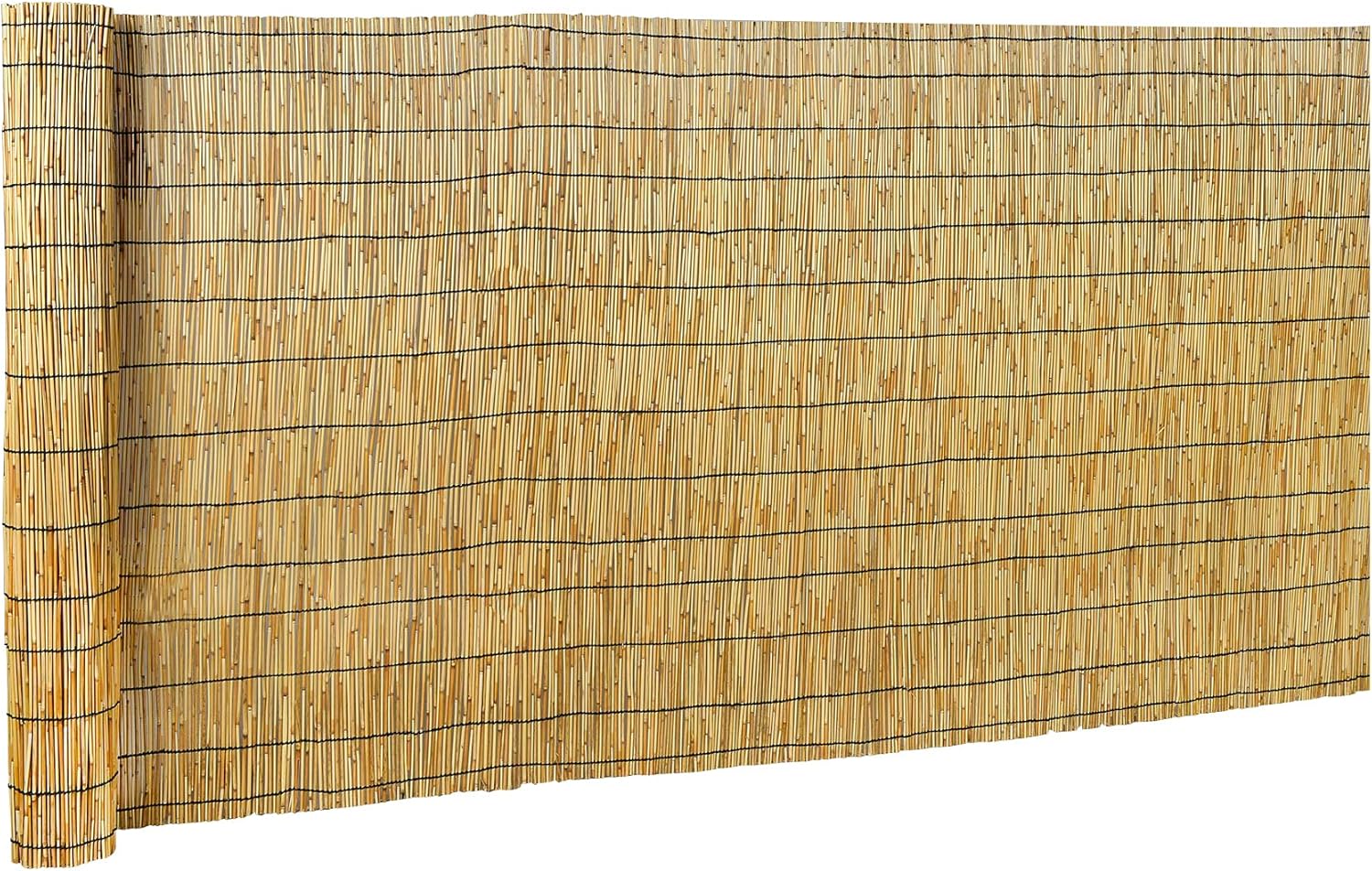 DearHouse Natural Reed Fencing, Eco-Friendly Reed Fence, 3.3 feet High x 13.3 feet Long, Reed Screen for Garden, Privacy