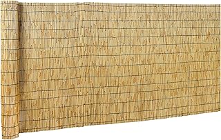 DearHouse Natural Reed Fencing, Eco-Friendly Reed Fence, 3.3 feet High x...