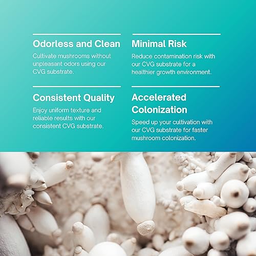 Miniatura 3 de Olympus Myco Bolsa de cultivo de sustrato orgánico de hongos, 3 libras, filtro doble de 0.5 micras, pasteurizada, para hongos amantes del estiércol