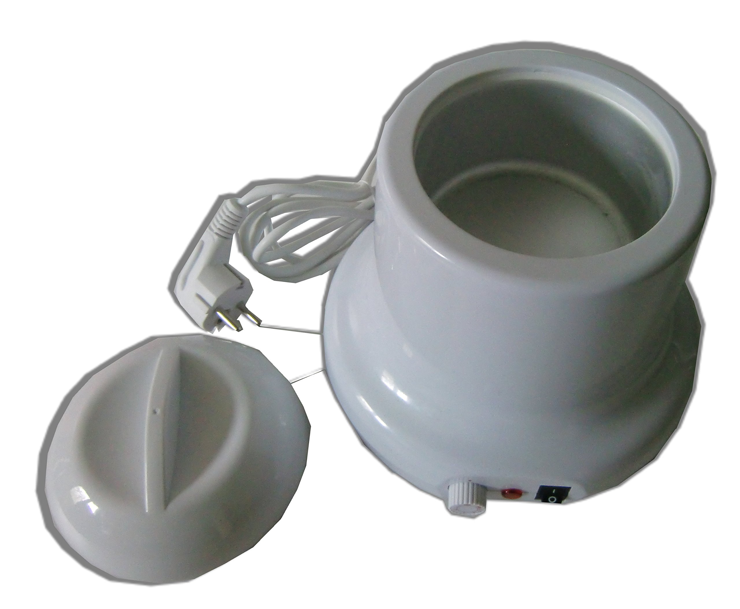 Storepil - zestaw do depilacji woskowej 400 ml Charles Ney - 200 g rolki tradycyjny wosk CHOCOLAT, szpatułki do ciała, twarz, olej po depilacji. Gotowy do użycia zestaw do depilacji