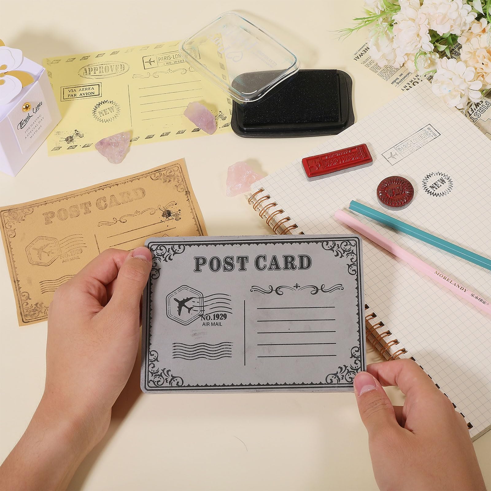 Amazon.co.jp: GLOBLELAND ヴィンテージ はがき しがみつく