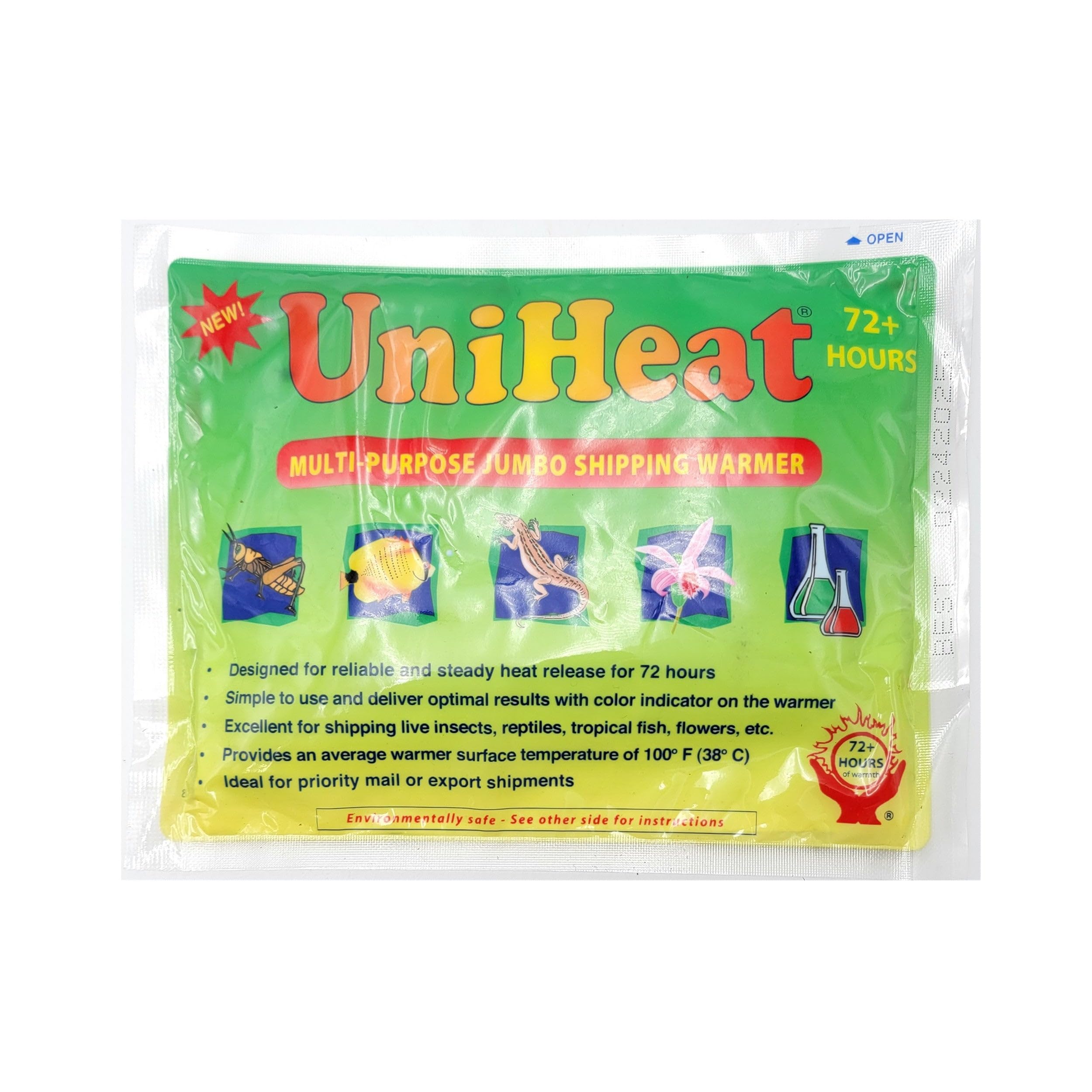 Uniheat 72+ Hour Jumbo Shipping Warmer Heat Pack