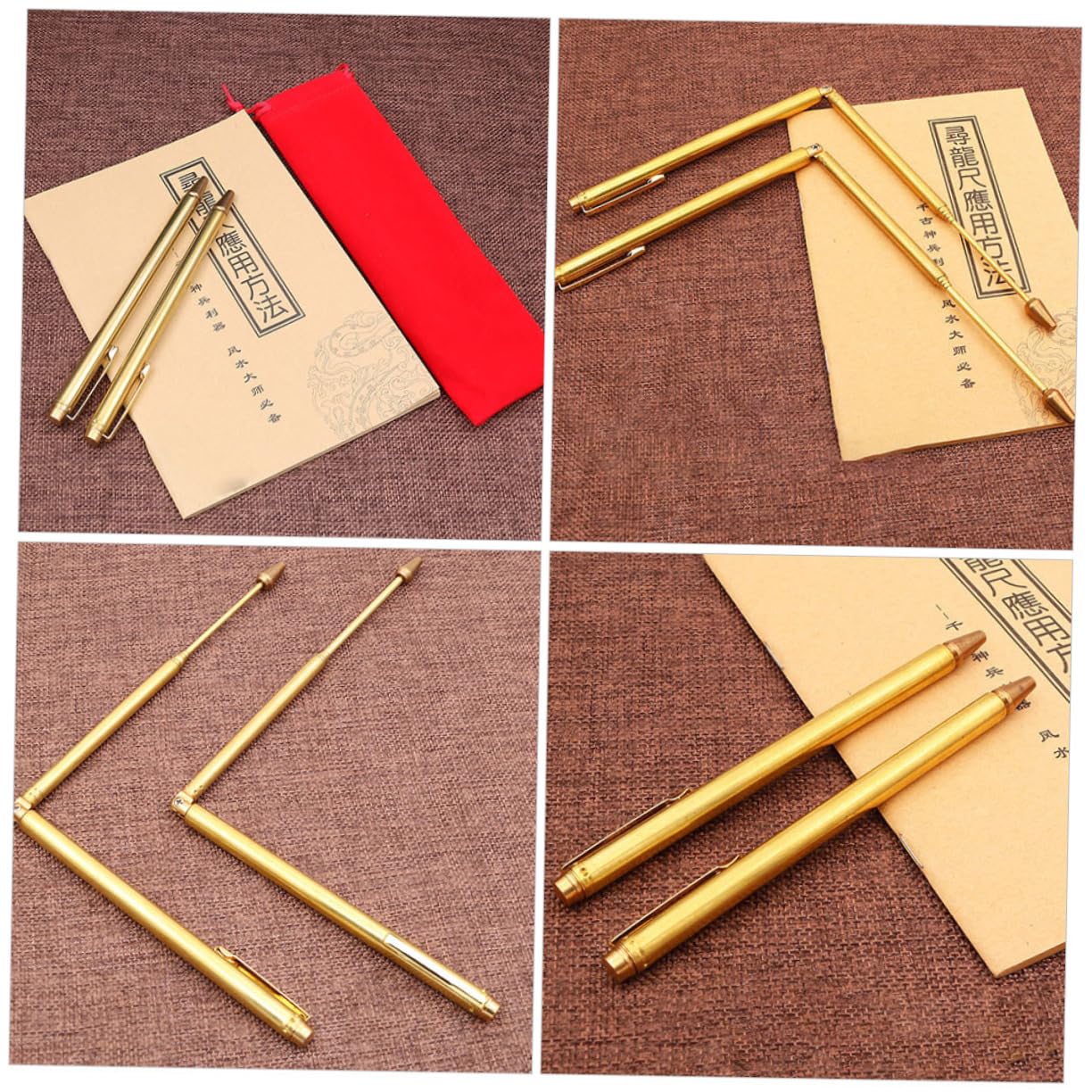 WOONEKY Flexible Rotation Divining Rods for Dowsing Made of Safe Material Easy to Use for Beginners