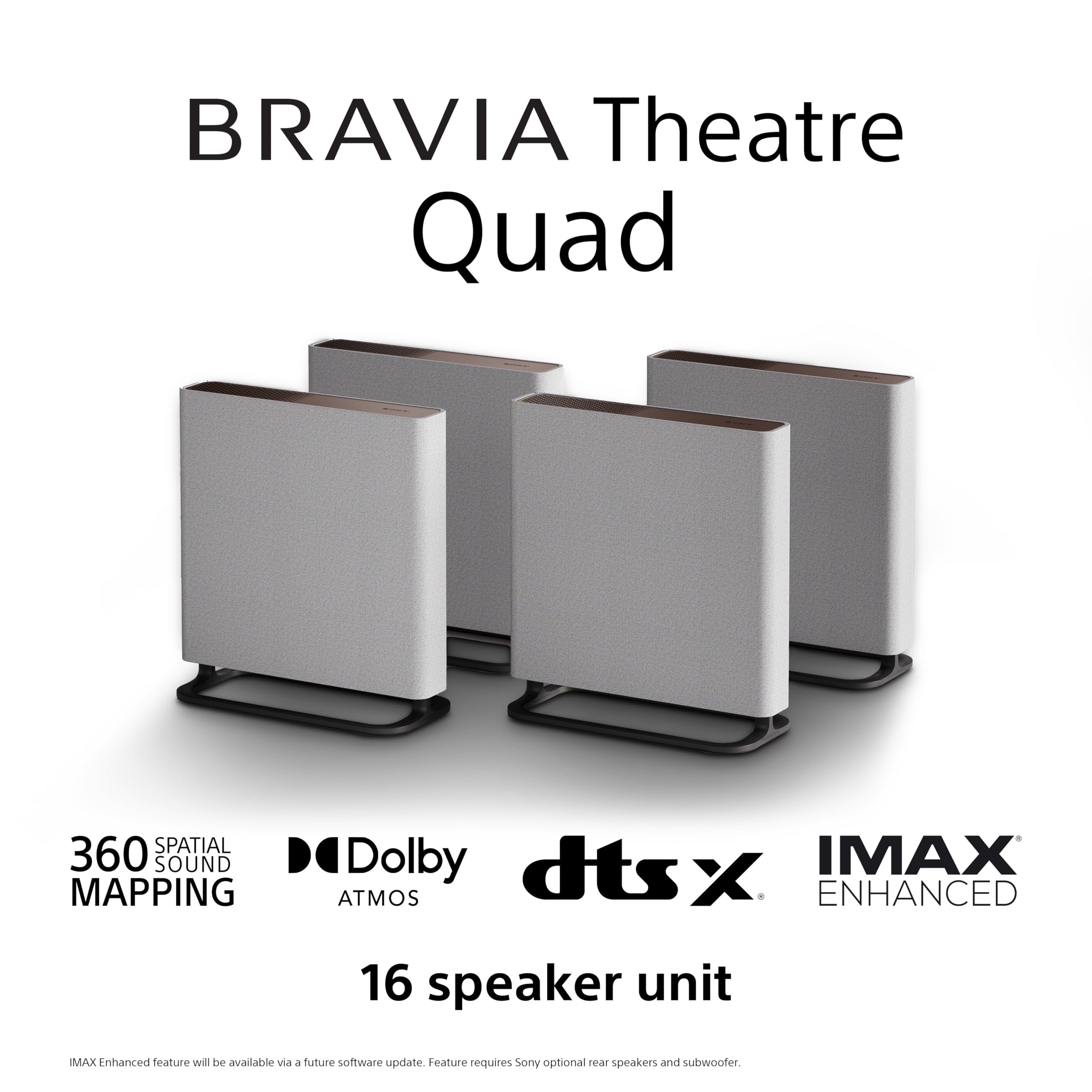 Sony BRAVIA HT-A9M2 Theatre Quad 4 Speaker System - Dettaglio