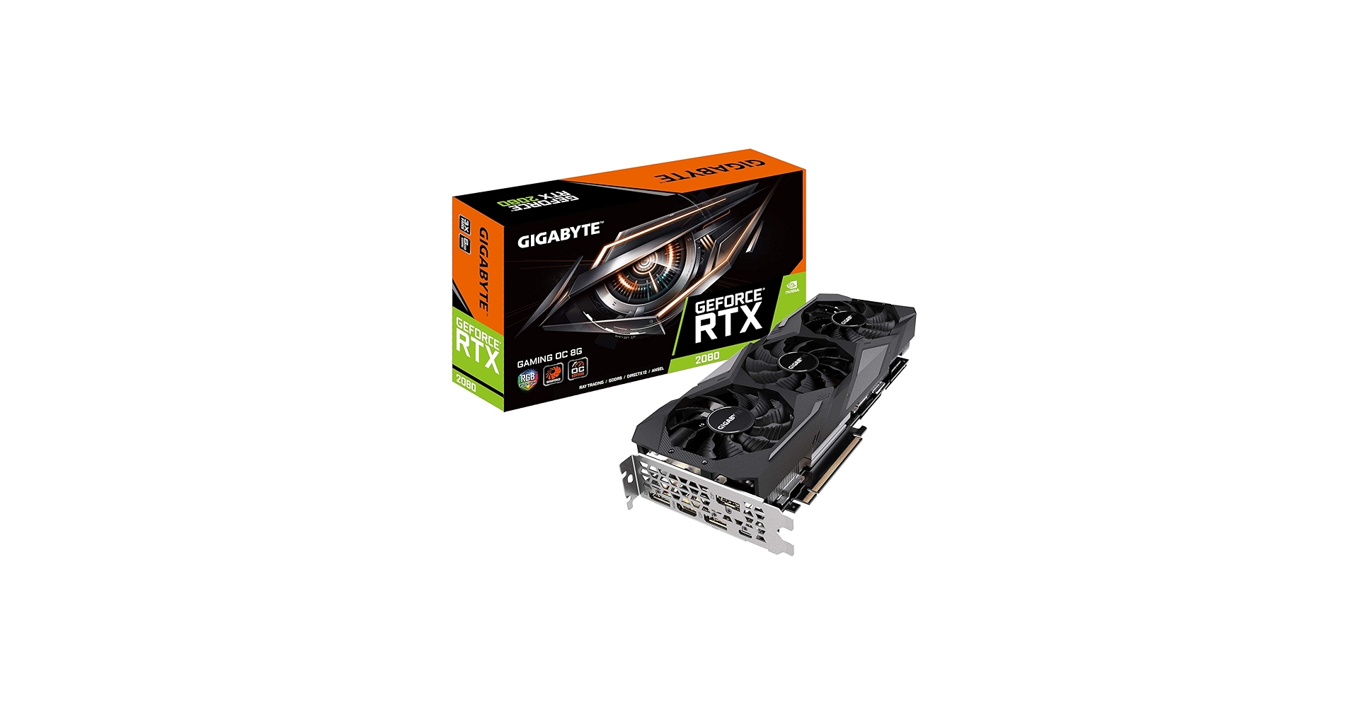 PCパーツ GIGABYTE RTX 2080 Gaming OC 8GB GeForce RTX™ 2080 GAMING OC WHITE 8G Key Features | Graphics