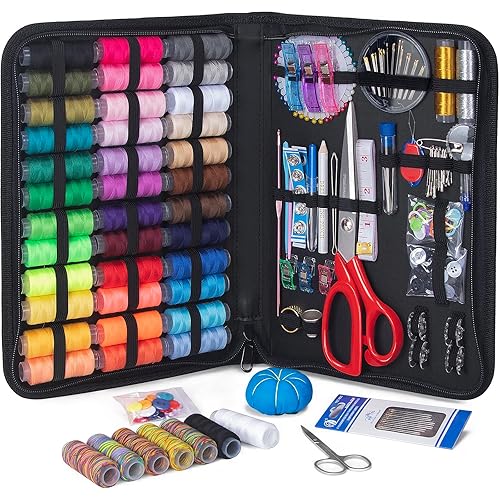 Large Sewing Kit for Adults: YUANHANG Newly Upgraded 251 Pcs