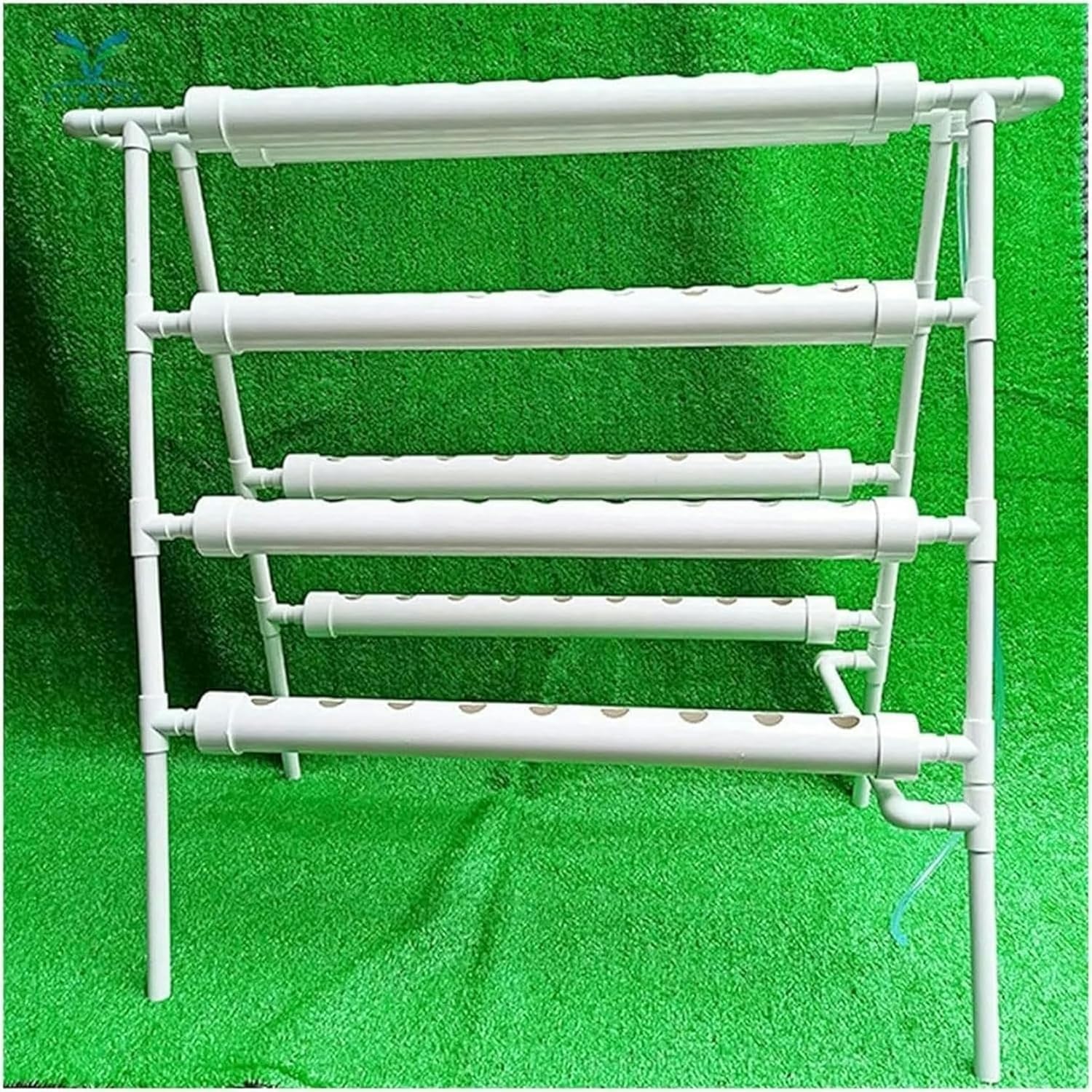 AMNOOL Hydroponics Growing System 72 Sites 8 Pipes Hydroponic Grow Kit Garden Planting Equipment Nft Soilless Balcony Indoor Greenhouse Tool Lettuce Strawberry Hydroponic Tower