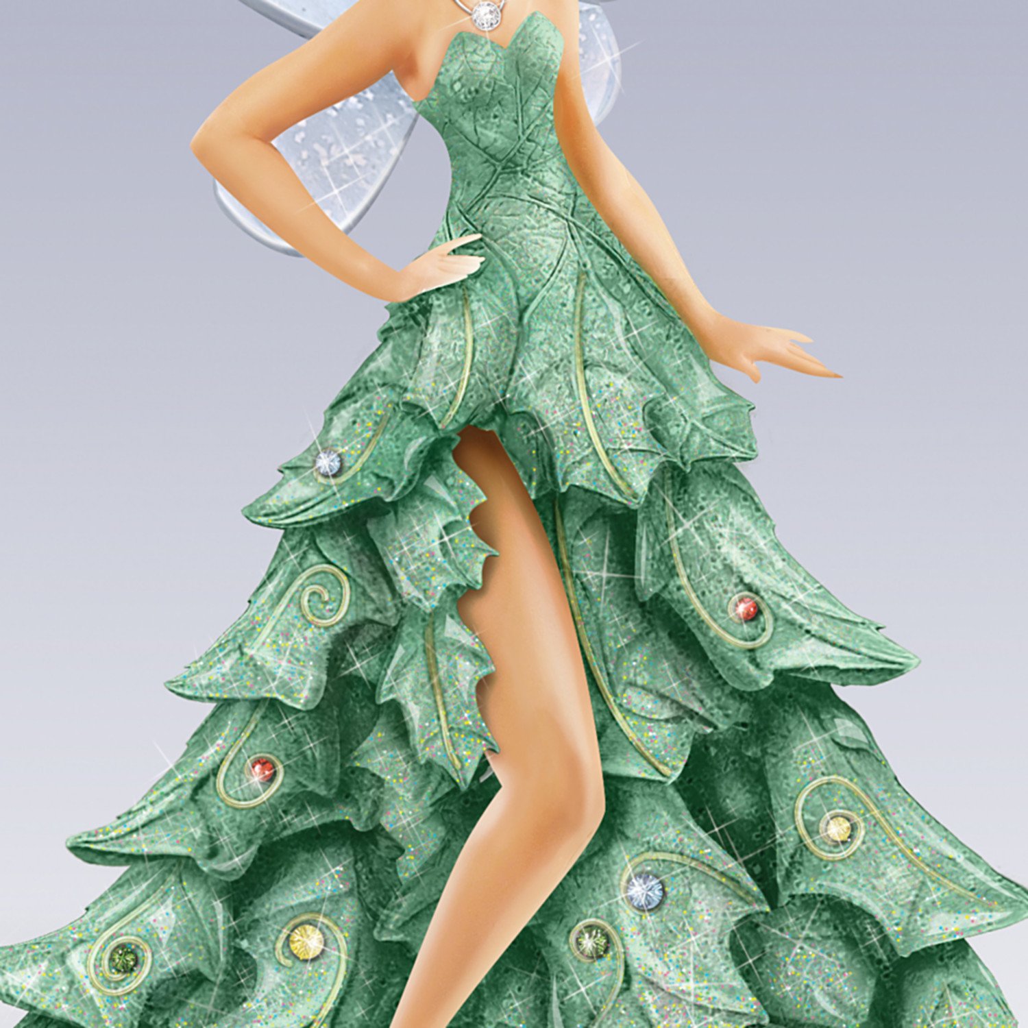 Amazon.co.jp: 120個限定☆Disney Tinker Bell Christmas Figurine
