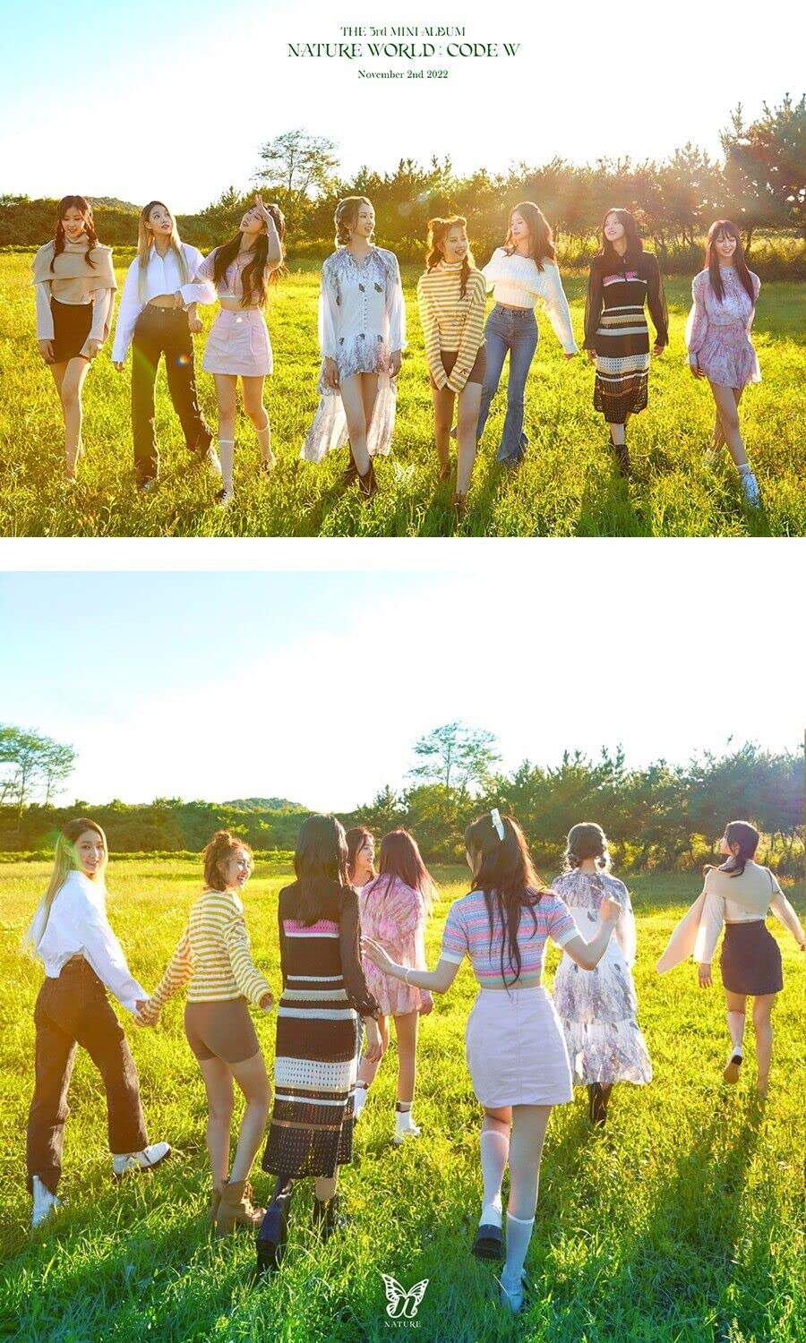 Amazon.com: NATURE NATURE WORLD : CODE W 3rd Mini Album K-POP