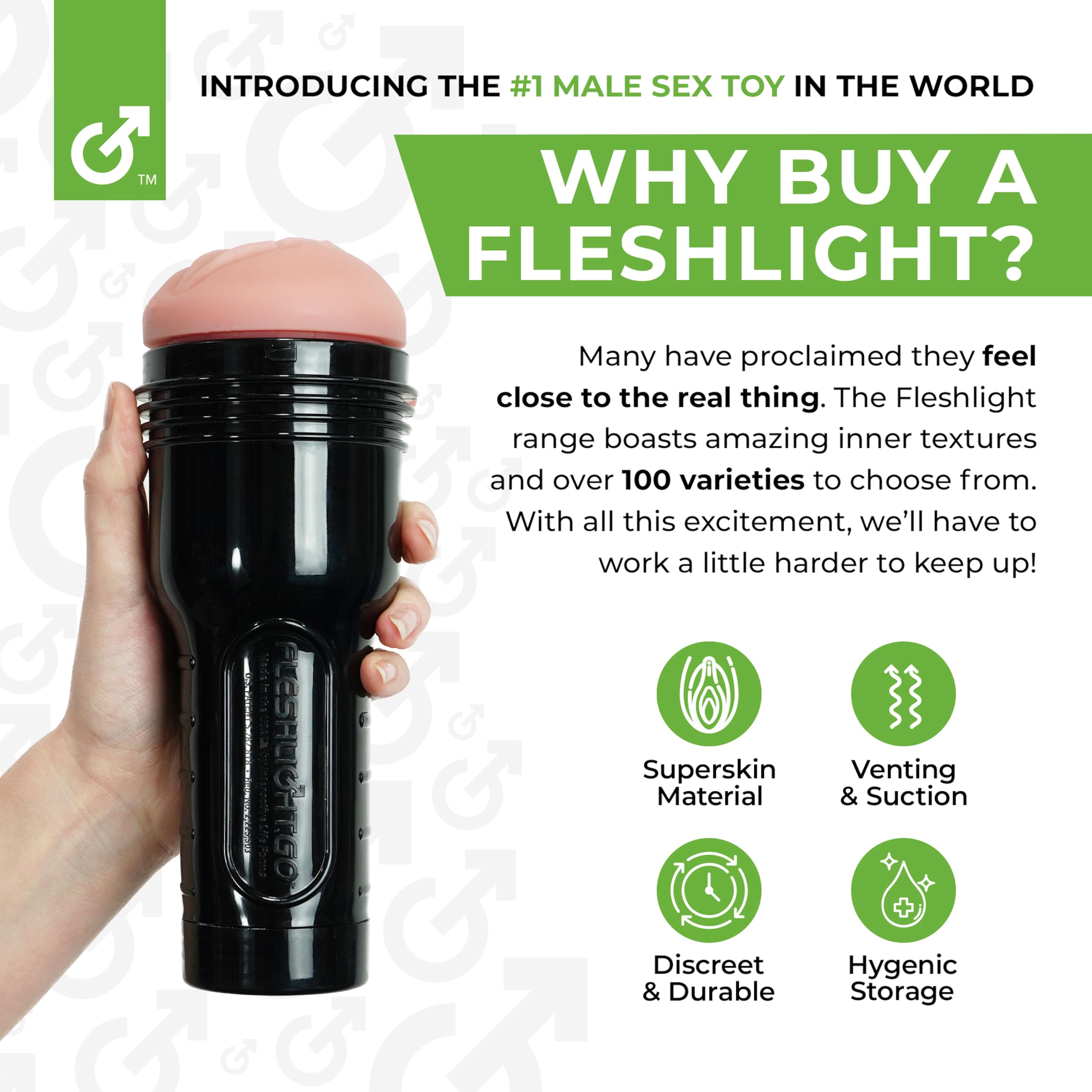 Fleshlight Quickshot Mia Malkova Masturbatore per Uomini; Giocattoli Sessuali Premium per Uomini e Giocattoli Sessuali Maschili