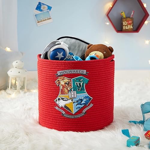 Miniatura 7 de Idea Nuova Harry Potter Hogwarts - Organizador de almacenamiento de cuerda, 13 pulgadas de alto x 13 pulgadas de ancho