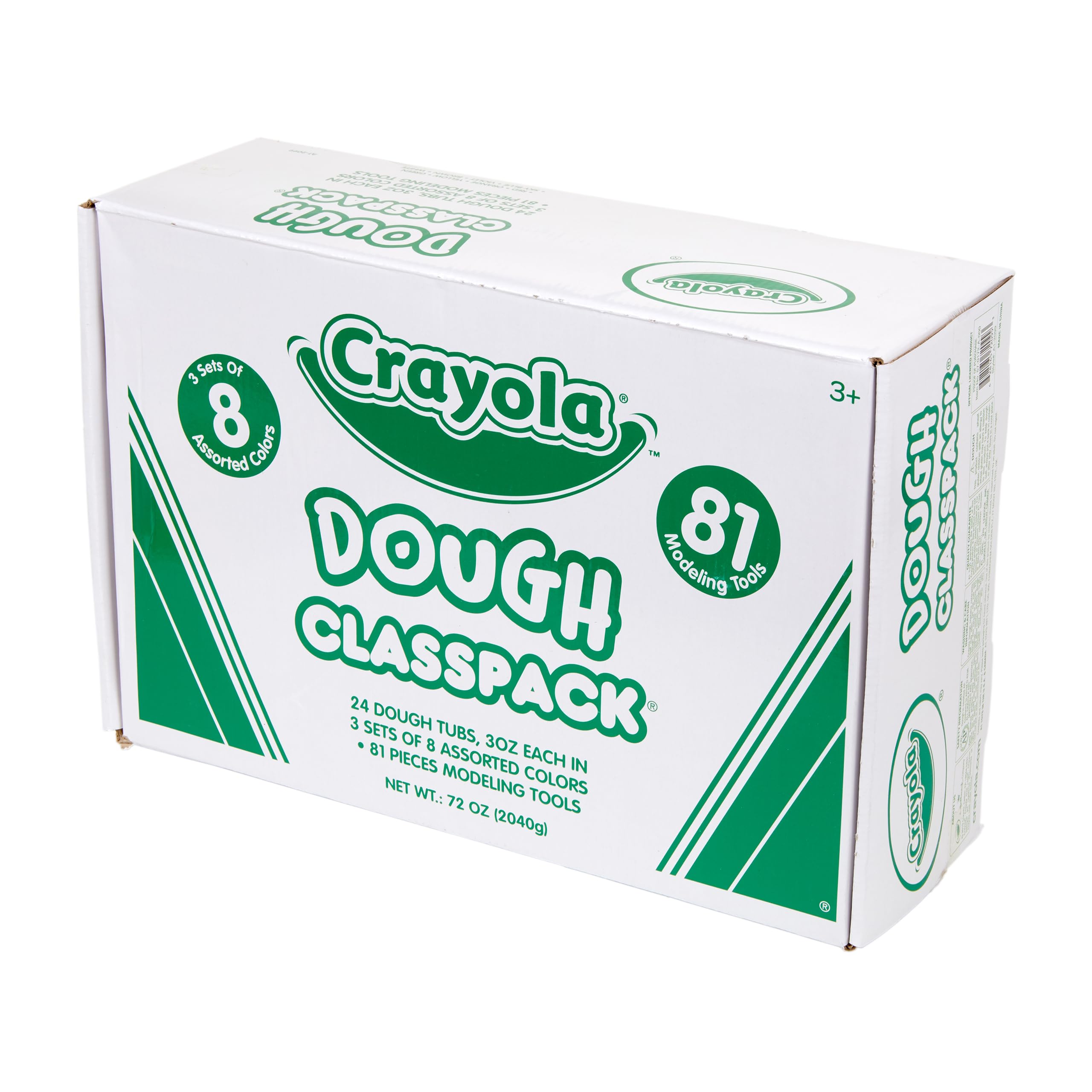 Crayola Narzędzia do modelowania ciasta z klasą, różne 24 na karton