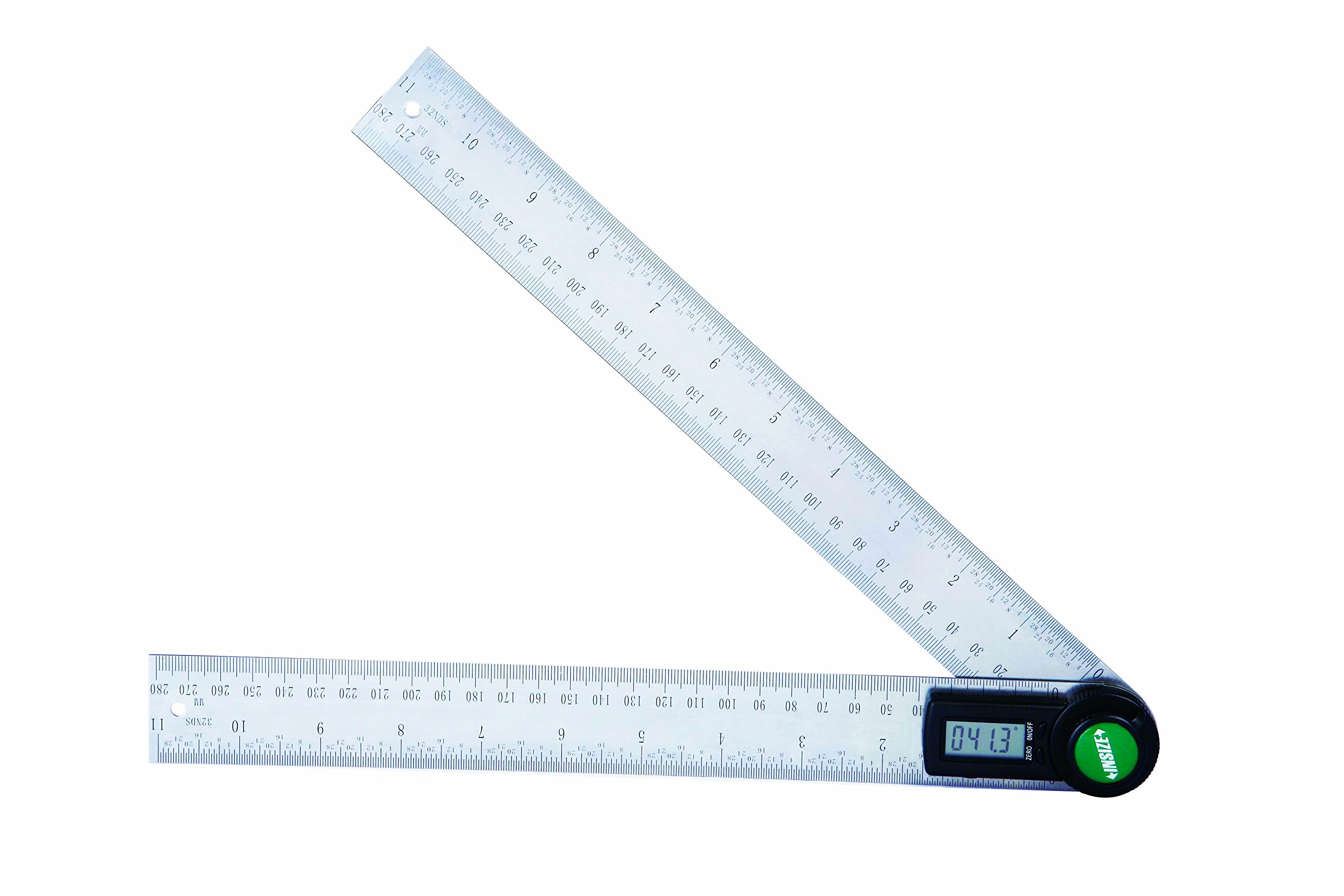 INSIZE 2176300 Digital Protractor, 0360 Degree, 300 mm Amazon.co.uk DIY & Tools