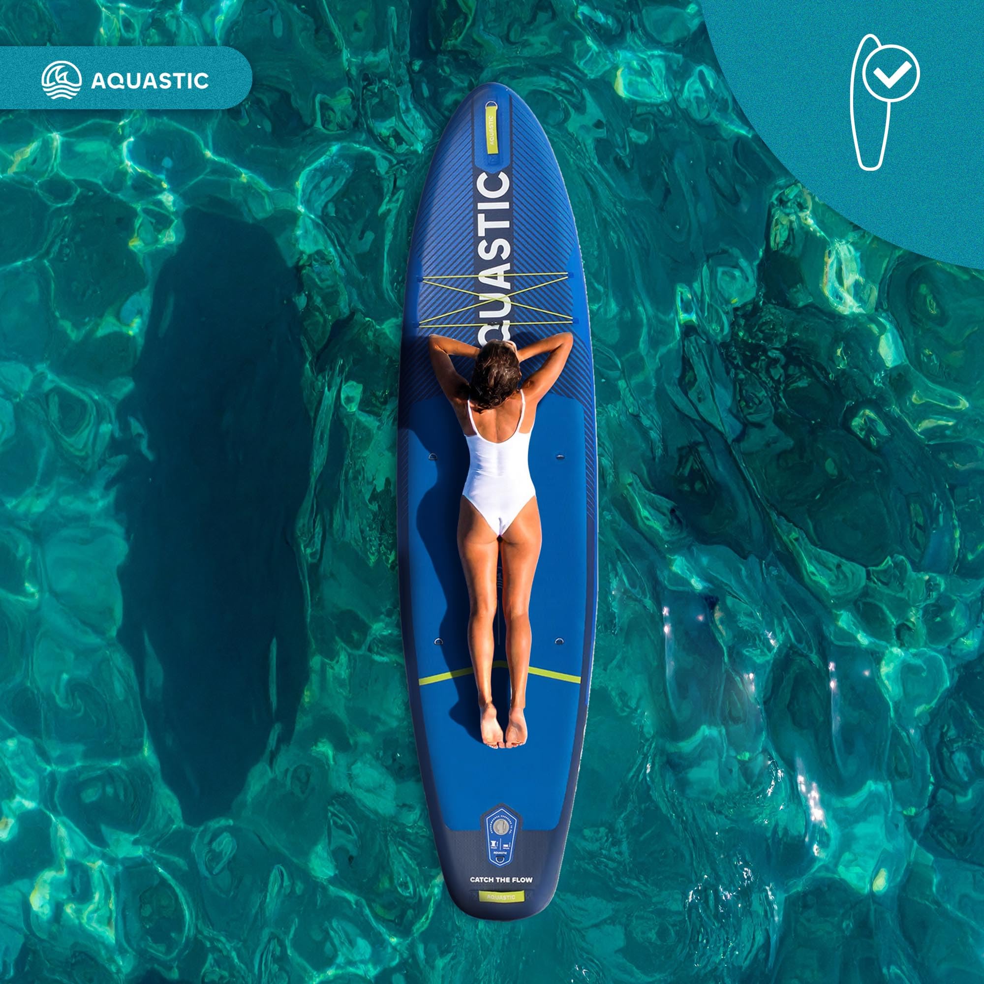 AQUASTIC Perth 10'8", Tavola da SUP Unisex Adulto