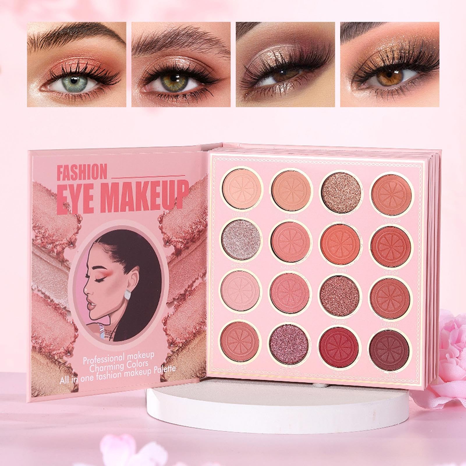 Highlighter-Palette mit langem Halt,