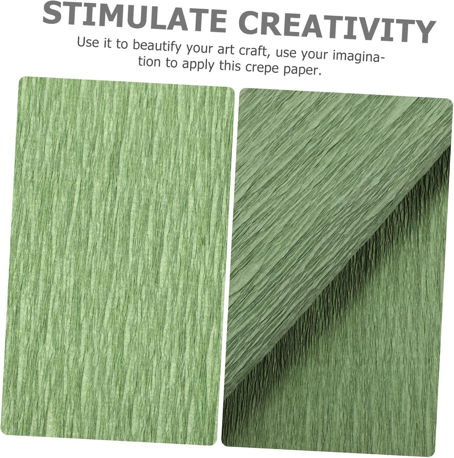 STOBOK 4rolls Wedding Crepe Paper Wrapping Paper for Flower Making Decorations for Parties Backdrops and Wreaths