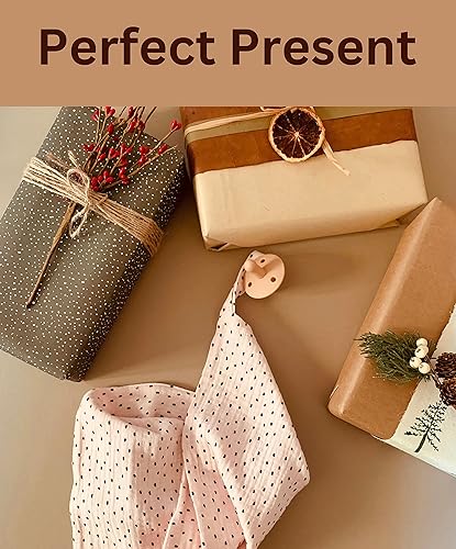 Miniatura 5 de LeylAri Manta de seguridad Lovey de muselina orgánica soporte para chupete fabricada en Estados Unidos rosa orquídea