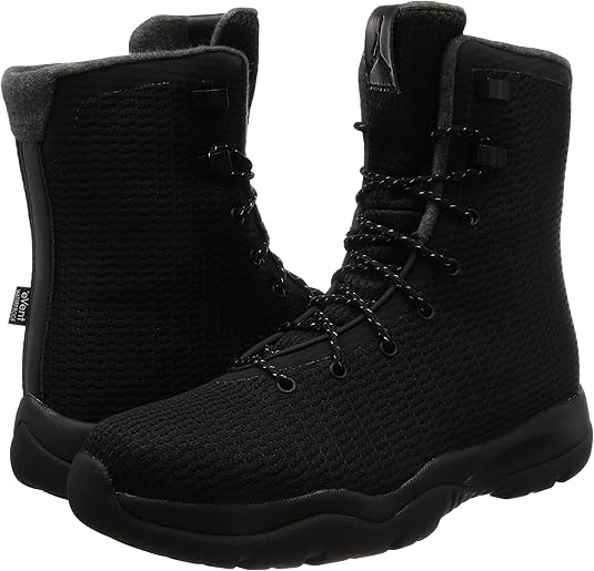 black jordan future boots