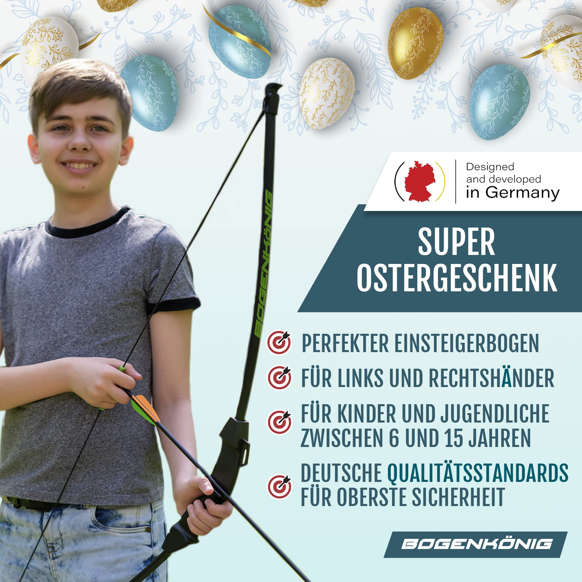 Bogenkönig pijl en boog kinderen set speelgoed boogschieten set