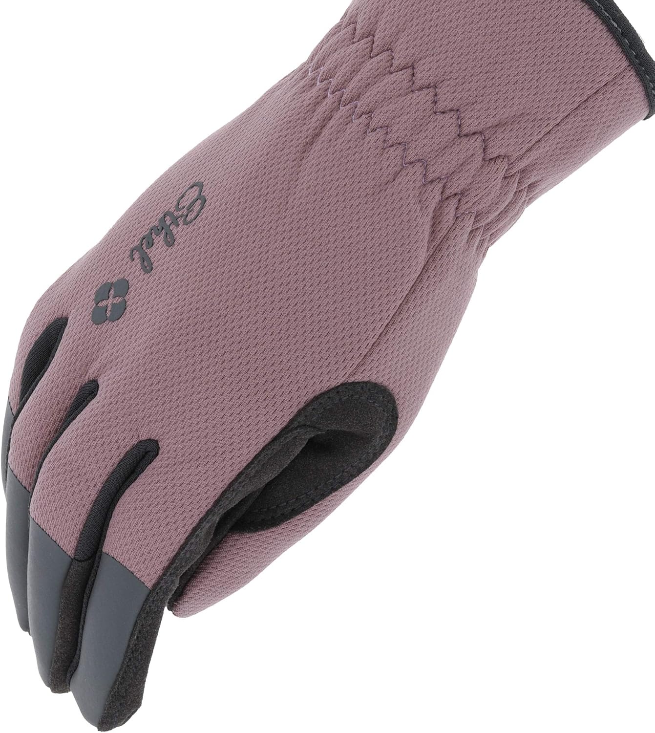Mechanix Wear: Ethel Women's Gardening & Utility Work Gloves - Plum - Touch Capable, Breathable, Vegan Synthetic Leather, Machine Washable (Women's Medium) - - 