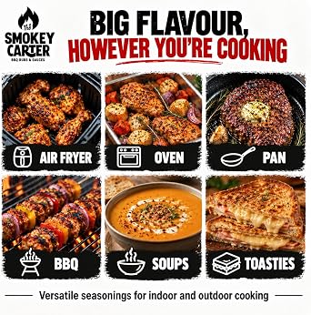 Smokey Carter - Chick & Wing Seasoning Gift Set, 5x100g Chicken Seasonings