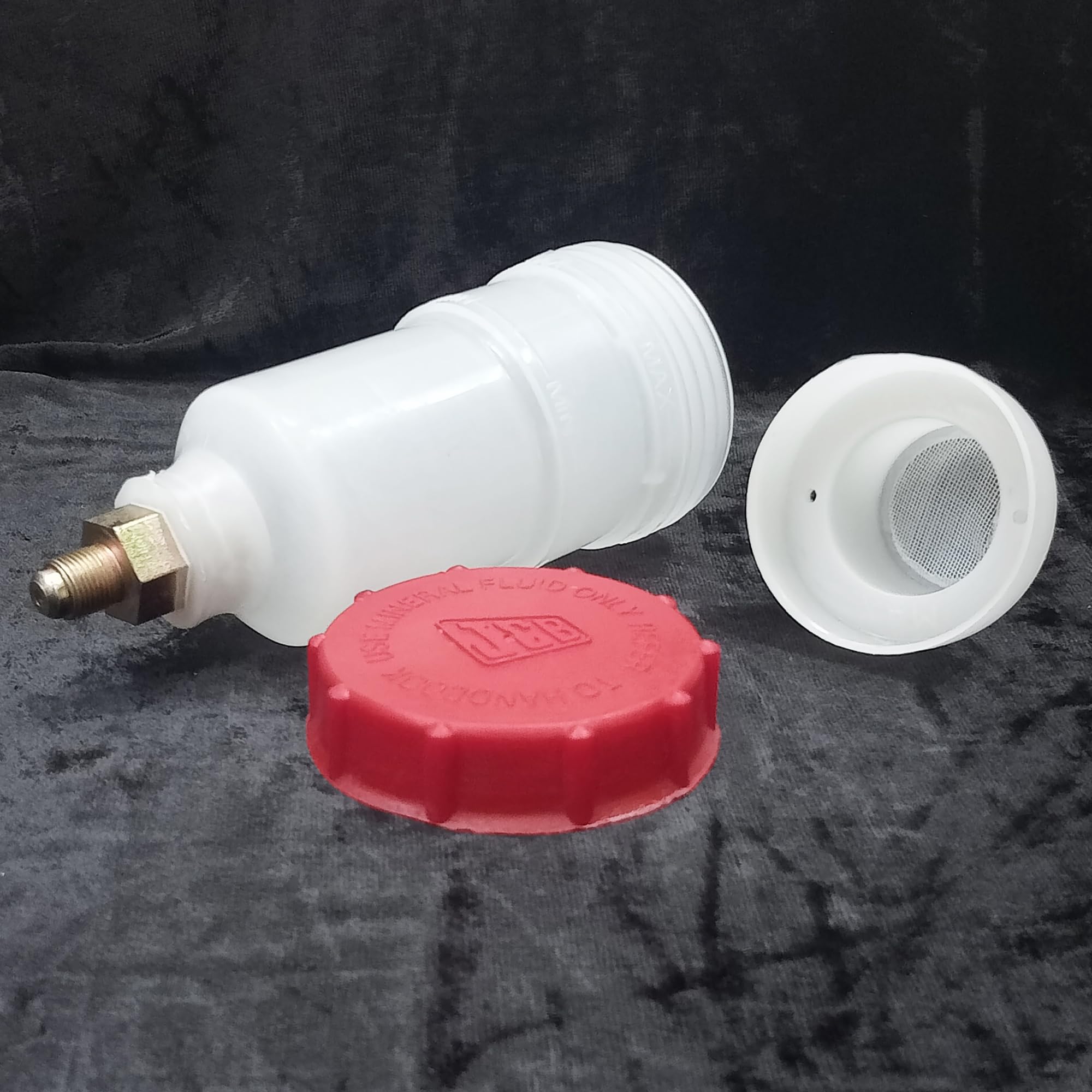 JCB Backhoe Part - Brake Reservoir Fits JCB Backhoes 1400B 1550B 1600B 1700B 214 215 216 217 3C 3CX (JCB Part no. 121/34400) for Various JCB Models