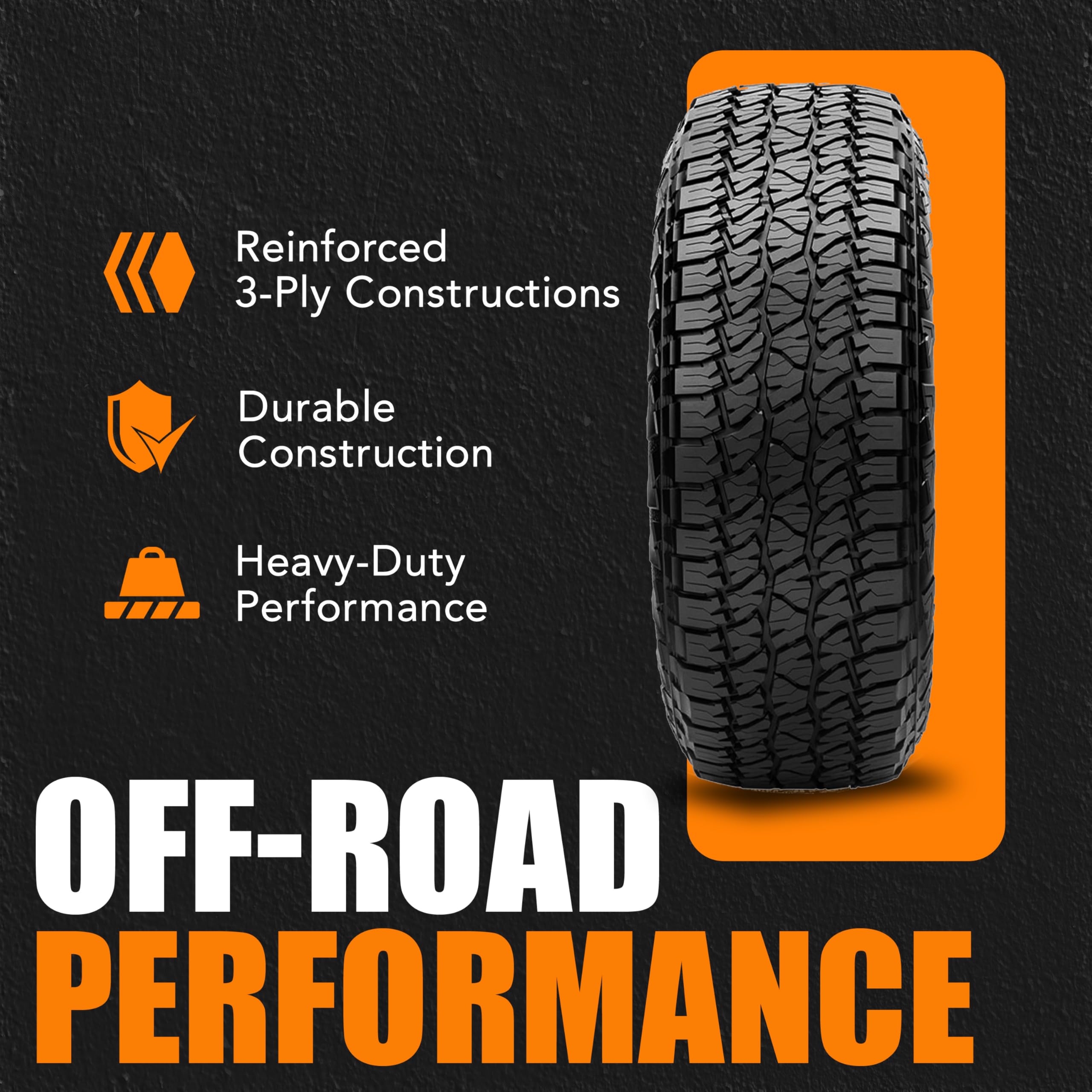 31X10.50R15 6P 109S Nexen Roadian ATX All Terrain Tires, Light