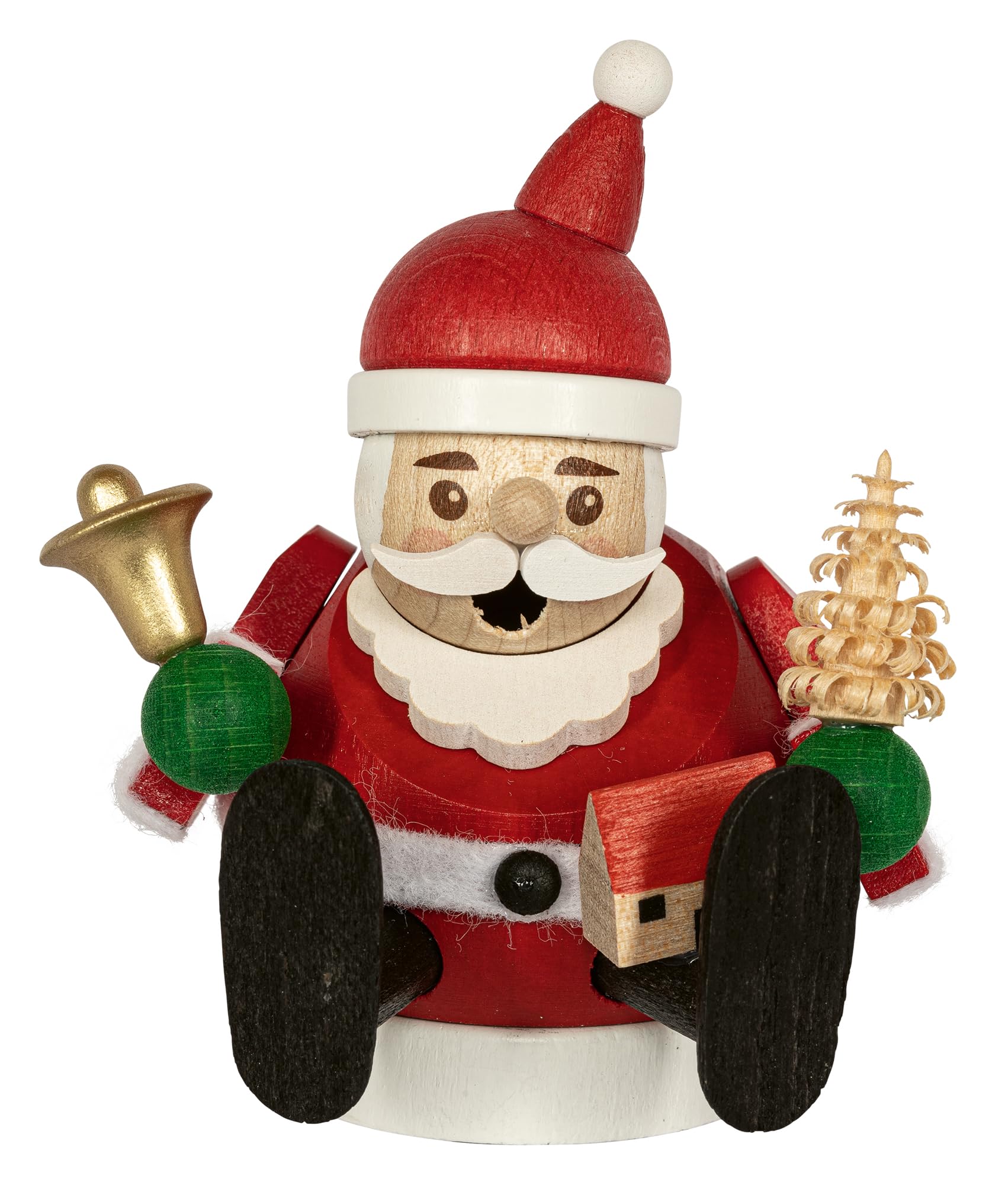 Fumoir Mini Père Noël de 9 cm pour illuminer vos soirées d'hiver