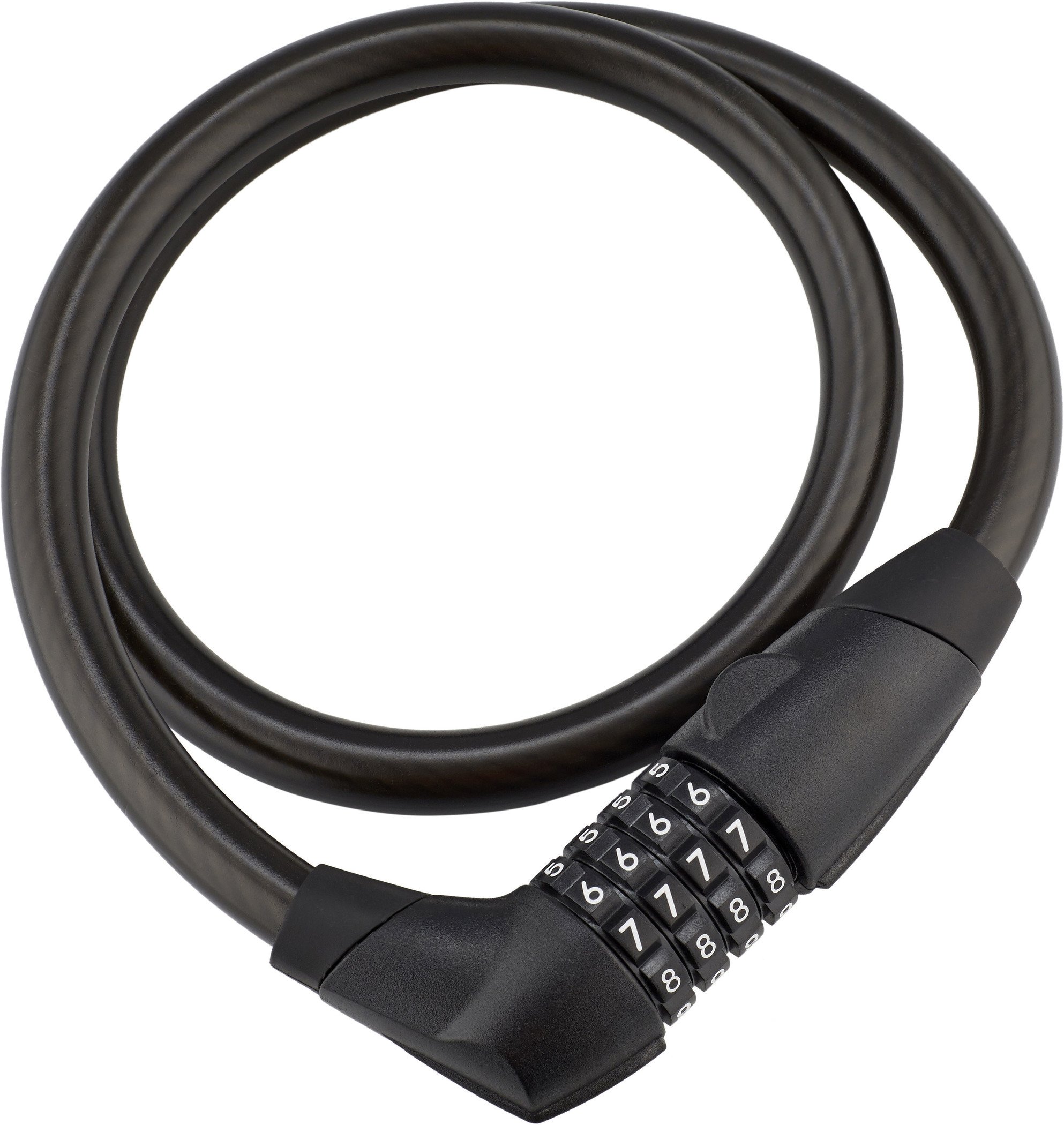 ABUS 516030-1640/85_Key_Combo Antirrobo de Cable de Acero con Llave y combinación