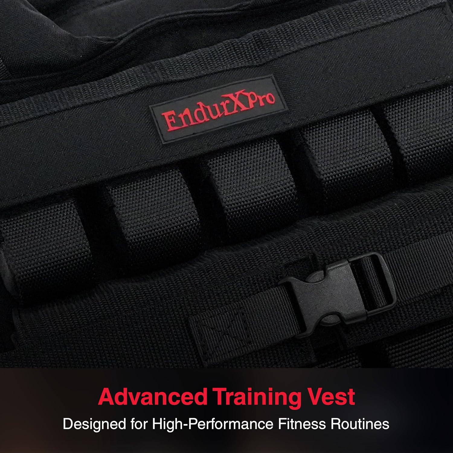 Weighted Vest for Men & Women – Adjustable 25lbs/35lbs/45lbs, 1000D Cordura Tactical Weight Vest with Removable Iron Weights for Rucking, Running, Cross Fit, Strength & Fitness Training