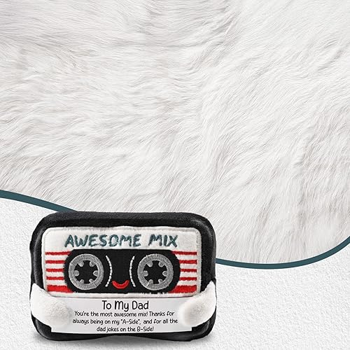 Miniatura 3 de Regalos divertidos para papá de hija e hijo  Bonita cinta de casete retro de felpa, sentimental día del padre, cumpleaños, Navidad, día de San