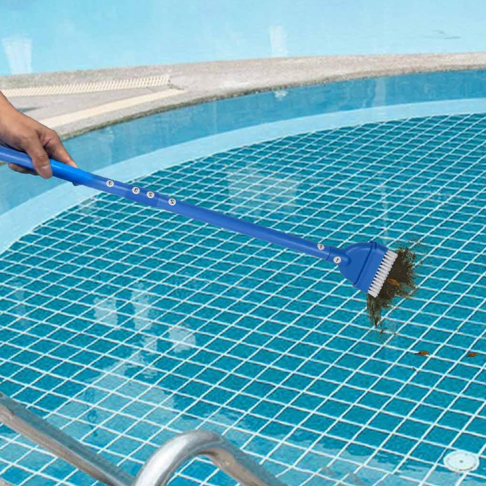 Aspirador - Aspirador para Piscinas Sin Cable - Herramienta De Limpieza Segura Y Eficiente con Diseño Ergonómico para Eliminar Algas Suciedad Y del