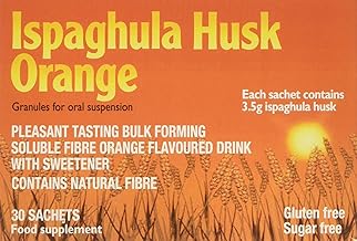 Ispaghula Husk Orange Drink Sachets, Pack of 30