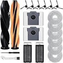 Accessory Kit for DREAME L40s Pro Ultra / X50 Ultra Complete / X50 Master / L50 Pro Ultra Robot Vacuum Cleaner for Mova V50 Ultra Complete/Mova P50s Ultra (20 Accessories)