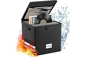 Fireproof Waterproof Resistant Vinyl Record Storage Box