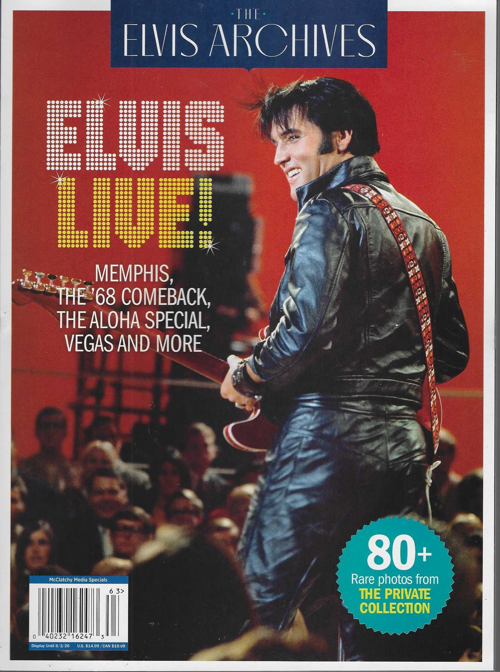 The Elvis Archives Magazine : Elvis Live 2026 Men's Journal