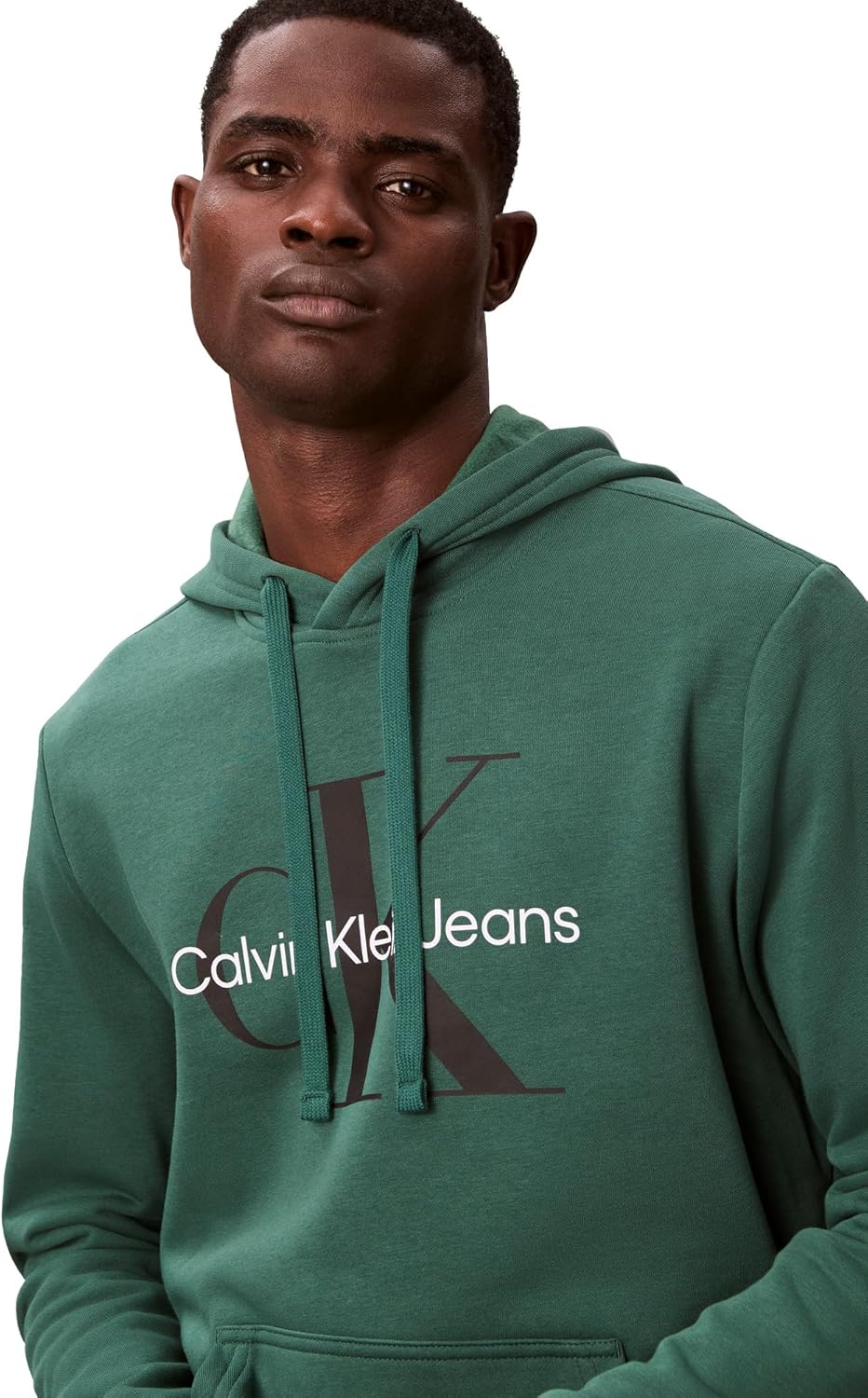Calvin Klein mens Monogram Logo Hoodie - Image 4