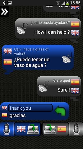 Traducteur Conversation – vue 2
