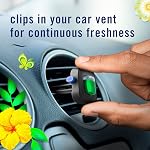 Febreze Car Air Freshener, Odor-Fighting Automotive Vent Clip, Scented Car Accessories, Long Lasting for Strong Odors, Gain Original Scent, 2 Count