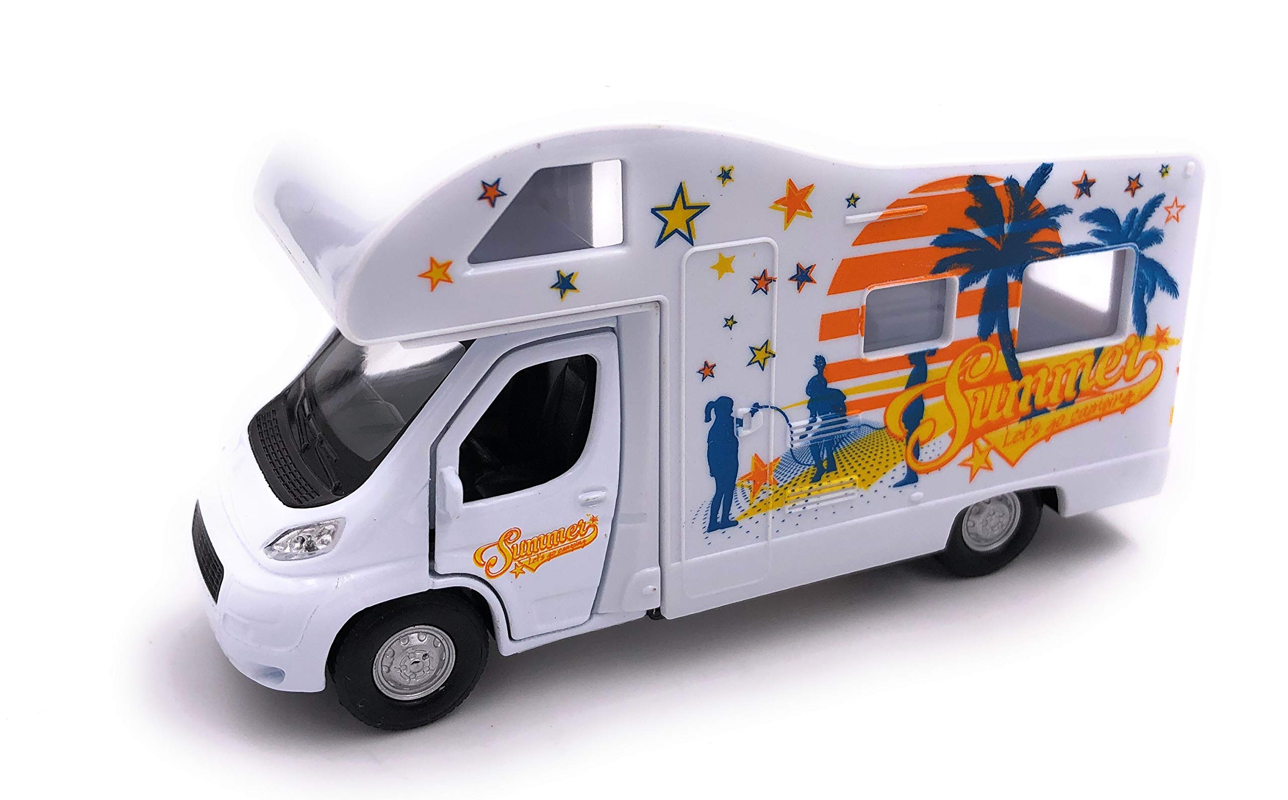H-Customs Summer Cumper Caravan Model Car Car Camper 1: 34-1: 39