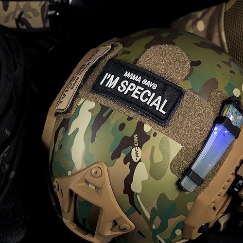 Miniatura 9 de OneTigris Parche táctico, divertido bordado moral, parche de insignia, cierre de apliques, emblema de gancho y bucle Molle para cascos, sombreros,