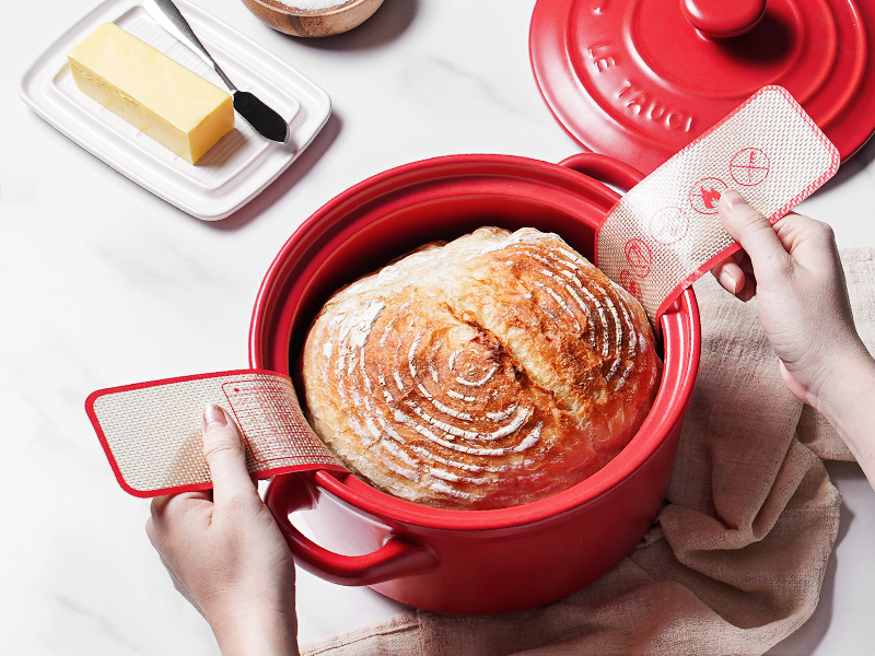 ビレロイ＆ボッホ ドイツ製 耐熱 OVEN-TO-TABLEWARE 5点 希少 Amazon.com: LE TAUCI 3 QT Ceramic Bread Baker with Lid for