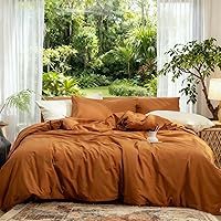 Vista 20 de DONEUS Juego de funda de edredón a cuadros 100% algodón lavado como lino súper suave y cómodo, juego de ropa de cama de 3 piezas a cuadros negros