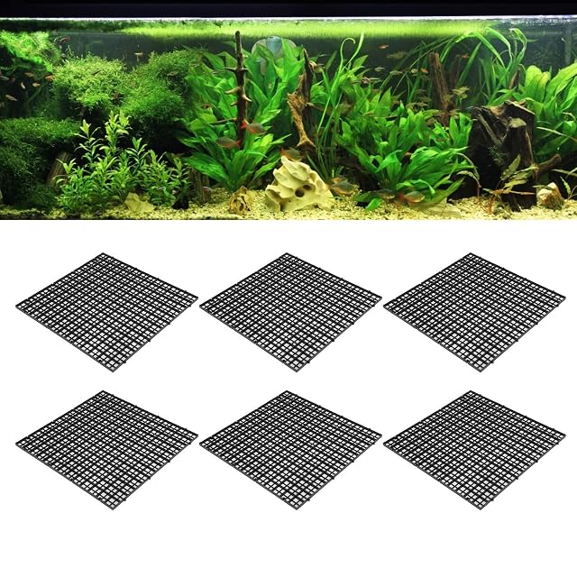 Foto 5 de 8 de Filtro Inferior de Acuario, Bandeja de Filtro de Tanque de Peces