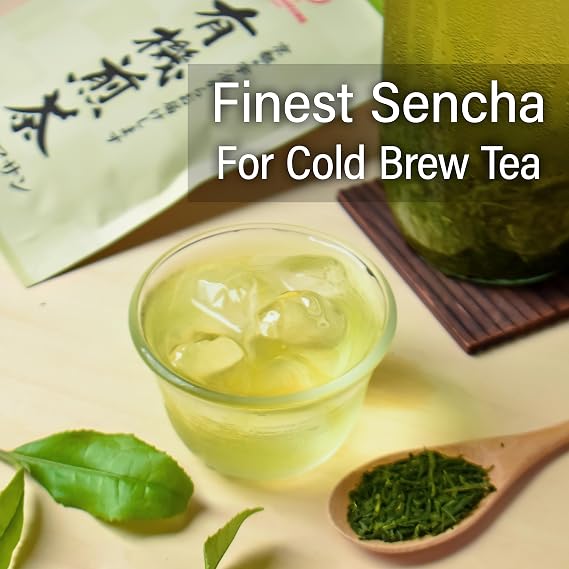 YAMASAN KYOTO UJI Sencha Green Tea Loose Leaf, JAS Certified Organic Japanese Tea from Uji, Kyoto, 80g Bag, Sencha Tea, Loose Leaf