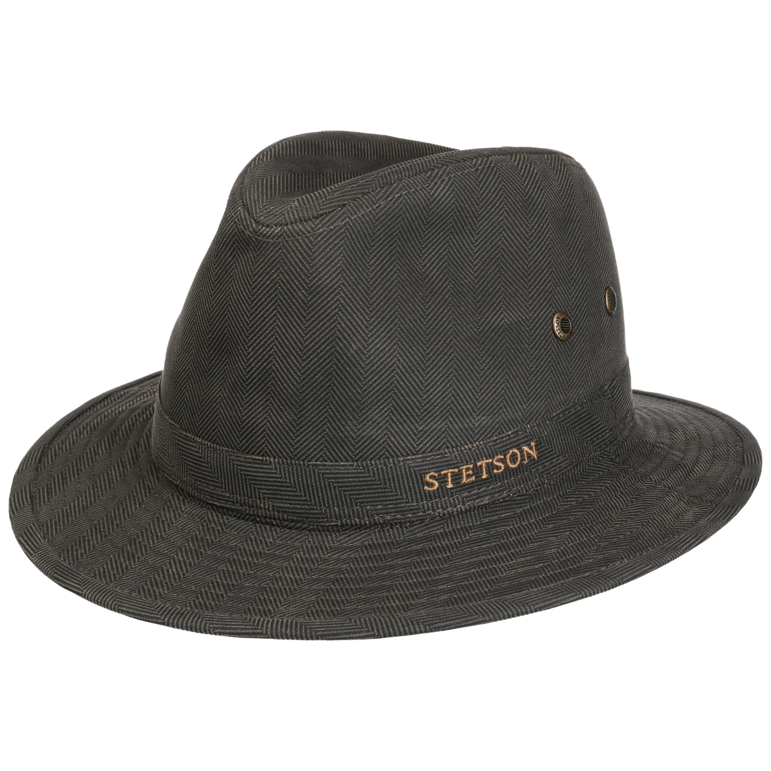 Stetson Herringbone Stoffhut Traveller Winter Herren