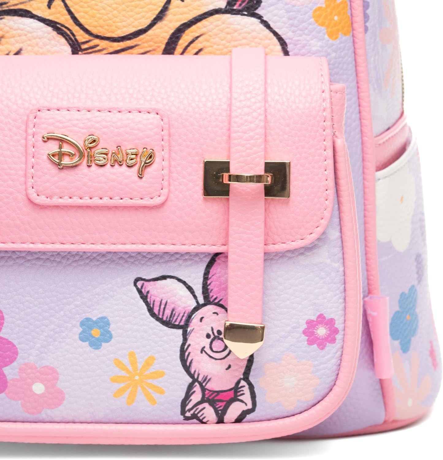 Wondapop Disney Winnie the Pooh and Friends Tree House 11" Vegan Leather Fashion Mini Backpack